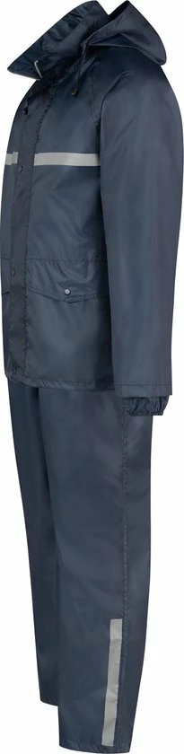 BJ?RNSON BJ RNSON Dusch Regenpak Dames & Heren - Waterdicht - Maat 3XL - Donkerblauw 9 BJ?RNSON BJ RNSON Dusch Regenpak Dames & Heren - Waterdicht - Maat 3XL - Donkerblauw - Afbeelding 9