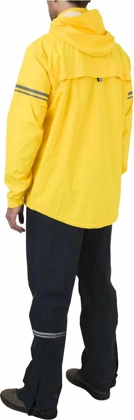 AGU Original Regenpak Essential - Geel/Zwart - S - Dames & Heren - Waterdicht & Ademend 5 AGU Original Regenpak Essential - Geel/Zwart - S - Dames & Heren - Waterdicht & Ademend - Afbeelding 5