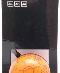 Nietverkeerd Fietsbel Ding Dong Upside Down 60 Mm - Mat Oranje -Bobike SHOP 385x840