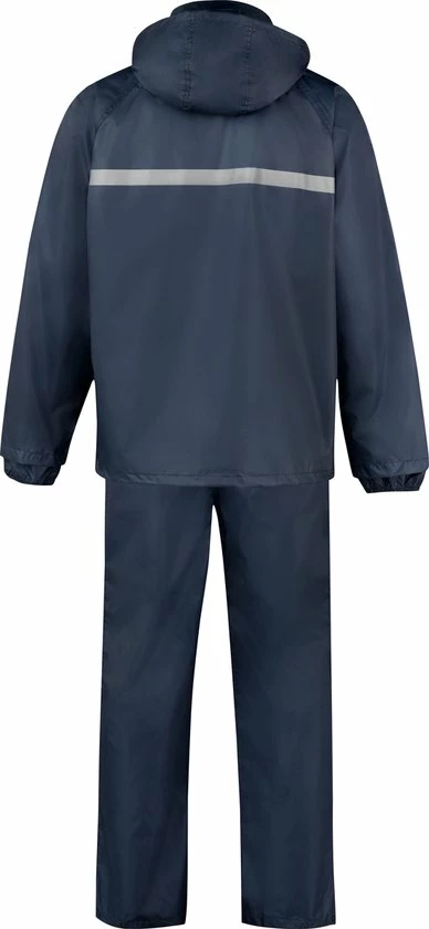 BJ?RNSON BJ RNSON Dusch Regenpak Dames & Heren - Waterdicht - Maat 3XL - Donkerblauw 4 BJ?RNSON BJ RNSON Dusch Regenpak Dames & Heren - Waterdicht - Maat 3XL - Donkerblauw - Afbeelding 4