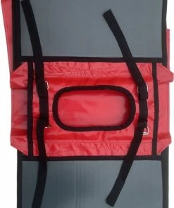 BayNL- Waterdicht - Dubbele - Bisonyl - Fietstas- Reflectoren - Rood 34cmX16.2cmX32cm=35 Liter -Bobike SHOP 394x840