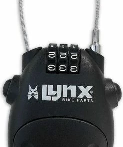 Lynx Kabelslot Cijferslot Hangslot 1,7 X 800mm | Voorkomt Gelegenheidsdiefstal Van Fietsaccessoires Fietstassen Helmen Gereedschap