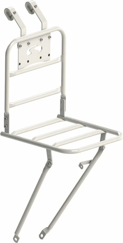 Steco Transport Comfort Voordrager Voor Fietsen Volwassenen - Wit 4 Steco Transport Comfort Voordrager Voor Fietsen Volwassenen - Wit - Afbeelding 4