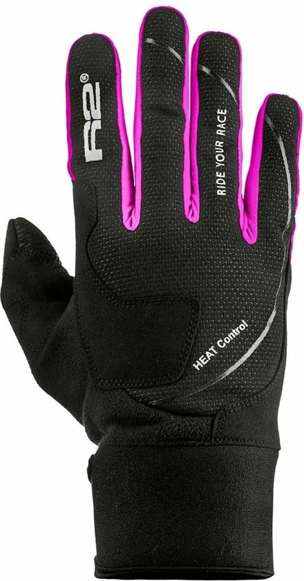 R2 Blizzard - Touchscreen Winterfietshandschoenen - Dikke Winterhandschoenen Tegen De Kou - Fiets, Wandel, Hardloop Handschoenen - Winddicht - Dames En Heren- Zwart/Roze - Maat M / 7 1 R2 Blizzard - Touchscreen Winterfietshandschoenen - Dikke Winterhandschoenen Tegen De Kou - Fiets, Wandel, Hardloop Handschoenen - Winddicht - Dames En Heren- Zwart/Roze - Maat M / 7