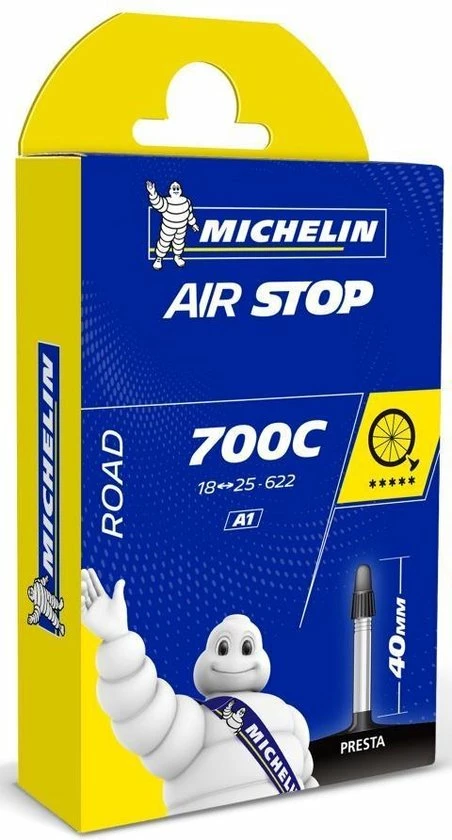 Michelin Airstop A1 - Binnenband - Presta Ventiel SV - 40 Mm - 18/23-622 4 Michelin Airstop A1 - Binnenband - Presta Ventiel SV - 40 Mm - 18/23-622 - Afbeelding 4