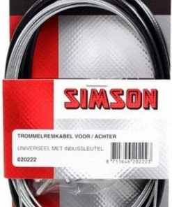 Simson Trommelremkabelset Universeel Zwart -Bobike SHOP 454x840 1