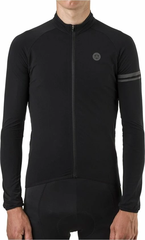 AGU Thermo Fietsshirt Lange Mouwen Essential Heren - Zwart - M 3 AGU Thermo Fietsshirt Lange Mouwen Essential Heren - Zwart - M - Afbeelding 3