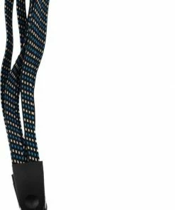 ESTARK Snelbinder - Bike Parts Snelbinder Voor Op De Fiets - Bagagerek 1 Stuks 60x3x1cm In Allerlei Kleuren | Elastieken Bindersset Voor De Bagagedrager | Fietsonderdelen Klein - Zwart