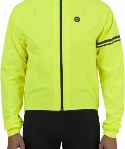 AGU Fiets Regenjack Essential Heren - Geel - L -Bobike SHOP 518x840 3