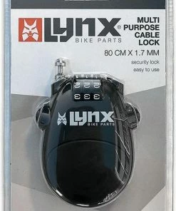 Lynx Kabelslot Cijferslot Hangslot 1,7 X 800mm | Voorkomt Gelegenheidsdiefstal Van Fietsaccessoires Fietstassen Helmen Gereedschap -Bobike SHOP 539x840 6