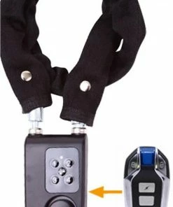 Raykon Fietsslot - Kettingslot Voor Scooter - Cijferslot - Alarm Slot - Fiets Alarm - Zwart