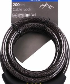 VINZ Kunyang Combinatie Kettingslot 100 Cm X 12 Mm / Fietsslot / Cijferslot / Cijfercombinatieslot / Slot Met Code 1 Meter -Bobike SHOP 549x840