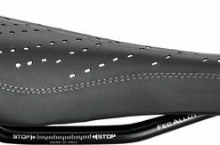 Selle Italia Sport Gel Flow S2 Fietszadel - Stalen Rails - Zwart -Bobike SHOP 550x163