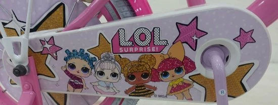 LOL Surprise Kinderfiets - Meisjes - 16 Inch - Roze - 2 Handremmen 10 LOL Surprise Kinderfiets - Meisjes - 16 Inch - Roze - 2 Handremmen - Afbeelding 10
