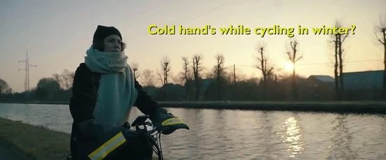 HATSOME Verwarmde Fietswanten (Sport) Neon Orange 2 HATSOME Verwarmde Fietswanten (Sport) Neon Orange - Afbeelding 2