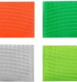 Merkloos Reflecterend - Waterdicht - Fiets - Lopend - Eenvoudig Te Beplakken - Kleur Zilver (ook Groen En Oranje) 8 Merkloos Reflecterend - Waterdicht - Fiets - Lopend - Eenvoudig Te Beplakken - Kleur Zilver (ook Groen En Oranje) -Bobike SHOP 550x262