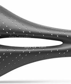 Selle Italia Sport Gel Flow S2 Fietszadel - Stalen Rails - Zwart