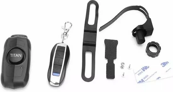 TITAN Fietsalarm - Anti-diefstal - Fietsalarm - Motor Alarm - Alarm Met Afstandsbediening 8 TITAN Fietsalarm - Anti-diefstal - Fietsalarm - Motor Alarm - Alarm Met Afstandsbediening - Afbeelding 8