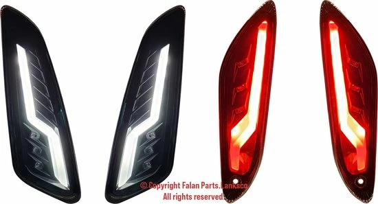 Vespa Sprint Primavera - Level10 - Led Knipperlichten Set 1 Vespa Sprint Primavera - Level10 - Led Knipperlichten Set