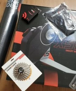 Zwift Fietstrainer Bundel - Thinkrider Direct Drive Smarttrainer + Mat + Cassette + Ant Ontvanger + Zweetdoek + Cadansmeter -Bobike SHOP 550x309 16