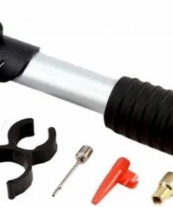 Dunlop Mini Fietspomp/Handpomp - 20-46 Cm. - Grijs - Max. 6 Bar