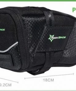 Merkloos Decopatent PRO Fiets Zadeltas - Racefiets - Mountainbike - Mtb - Koersfiets - Fietstassen - Waterdicht - Wielrennen Tas - Zwart -Bobike SHOP 550x328