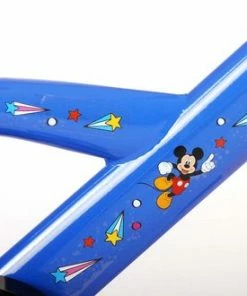 Volare Disney Mickey Kinderfiets - Jongens En Meiden - 12 Inch - Rood Blauw - Doortrapsysteem -Bobike SHOP 550x330 3