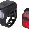 BBB Cycling NanoStrike & Spark 2.0 Fietsverlichting Set - Koplamp Fiets 400 Lumen - Achterlicht 20 Lumen - USB Oplaadbaar