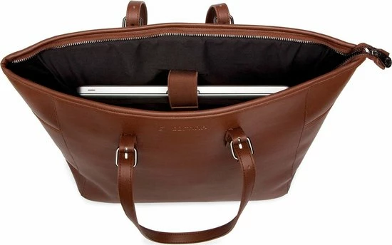 Cortina Milan Handbag PU-leather Enkele Fietstas - 23 Liter - Zwart 2 Cortina Milan Handbag PU-leather Enkele Fietstas - 23 Liter - Zwart - Afbeelding 2