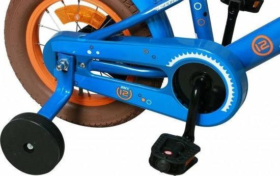 Amigo Sports Jongensfiets - Kinderfiets 12 Inch - Blauw 6 Amigo Sports Jongensfiets - Kinderfiets 12 Inch - Blauw - Afbeelding 6