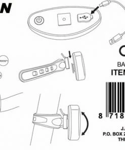Benson Fietslamp Met Richtingaanwijzer - LED Licht - Afstandsbediening -Bobike SHOP 550x353 2