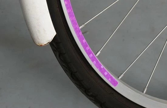 Merkloos Reflecterend - Waterdicht - Fiets - Lopend - Eenvoudig Te Beplakken - Kleur Zilver (ook Groen En Oranje) 5 Merkloos Reflecterend - Waterdicht - Fiets - Lopend - Eenvoudig Te Beplakken - Kleur Zilver (ook Groen En Oranje) - Afbeelding 5