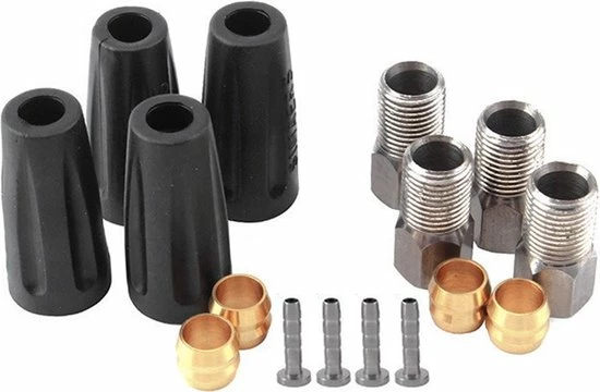 MUQZI Hydraulische Connectie Set - Geschikt Voor Shimano - BH90 - 16 Delig 1 MUQZI Hydraulische Connectie Set - Geschikt Voor Shimano - BH90 - 16 Delig