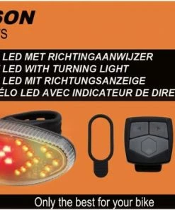 Benson Fietslamp Met Richtingaanwijzer - LED Licht - Afstandsbediening -Bobike SHOP 550x364 13
