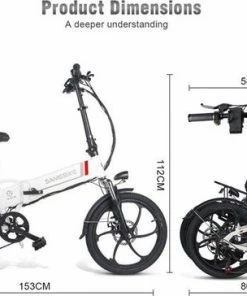 Sameway Samebike Elektrische Vouwfiets - Beste Kwaliteit - Shimano 7 Speed Derailleur -Bobike SHOP 550x364 9