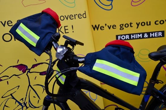 HATSOME Verwarmde Fietswanten (Sport) Neon Orange 3 HATSOME Verwarmde Fietswanten (Sport) Neon Orange - Afbeelding 3