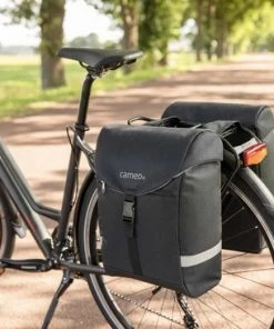 New Looxs Cameo Sports Bag Dubbele Fietstas 28 Liter Zwart -Bobike SHOP 550x366 161