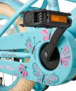 Supersuper Little Miss - Kinderfiets - Meisjesfiets - 14 Inch - Turquoise -Bobike SHOP 550x366 228