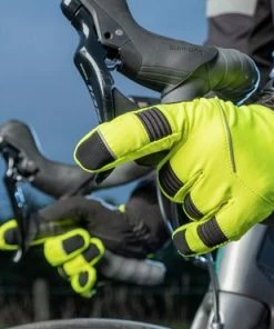 BBB Cycling WaterShield Fietshandschoenen Winter - Fiets Handschoenen Touchscreen - 0-10 - Wind- En Waterdicht - Neon Geel - Maat XXL -Bobike SHOP 550x370 2