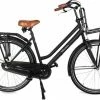 Wheelerz Transportfiets 28 Inch 57 Cm Matzwart | Unisex