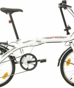 PROBIKE FOLDING 20 INCH 6 SPEED WHITE