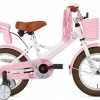 Supersuper Little Miss - Kinderfiets - Meisjesfiets - 14 Inch - Wit