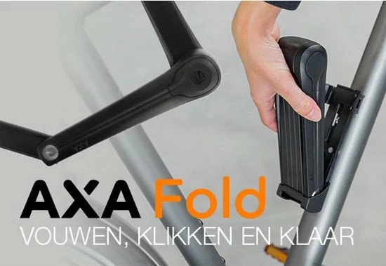 AXA - Fold 85 - Fietsslot - Vouwslot - Voor Elk Type Fiets - Met Houder - 85 Cm - Zwart 16 AXA - Fold 85 - Fietsslot - Vouwslot - Voor Elk Type Fiets - Met Houder - 85 Cm - Zwart - Afbeelding 16
