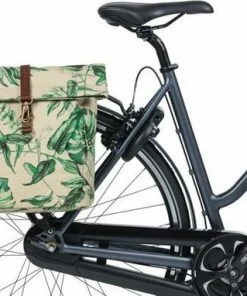 Basil Ever-Green Dubbele Fietstas - Beige - 32 Liter -Bobike SHOP 550x382 2