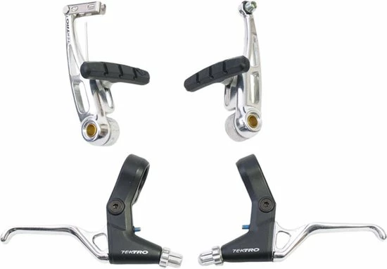 Alhonga Knijprem Weinmann Achter Compleet Alu Zwart 4-delig 7 Alhonga Knijprem Weinmann Achter Compleet Alu Zwart 4-delig - Afbeelding 7