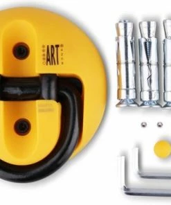 VINZ Everest Muuranker ART 4 / Wandanker / Vloeranker / Wandhaak / Muurhaak / Muurbeugel - Oranje -Bobike SHOP 550x382 9