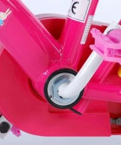 Volare Peppa Pig Kinderfiets - Meisjes - 10 Inch - Roze/Blauw -Bobike SHOP 550x385 5