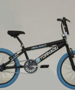 Royal Bugatti Freestyle BMX Fiets - 20 Inch - Zwart/Blauw