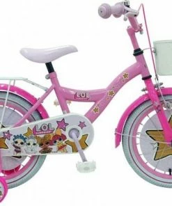 LOL Surprise Kinderfiets - Meisjes - 16 Inch - Roze - 2 Handremmen