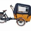 Bakfix Vogue Carry 3 Bakfietshoes Regentent Kayra Zwarte Bakfiets Huif